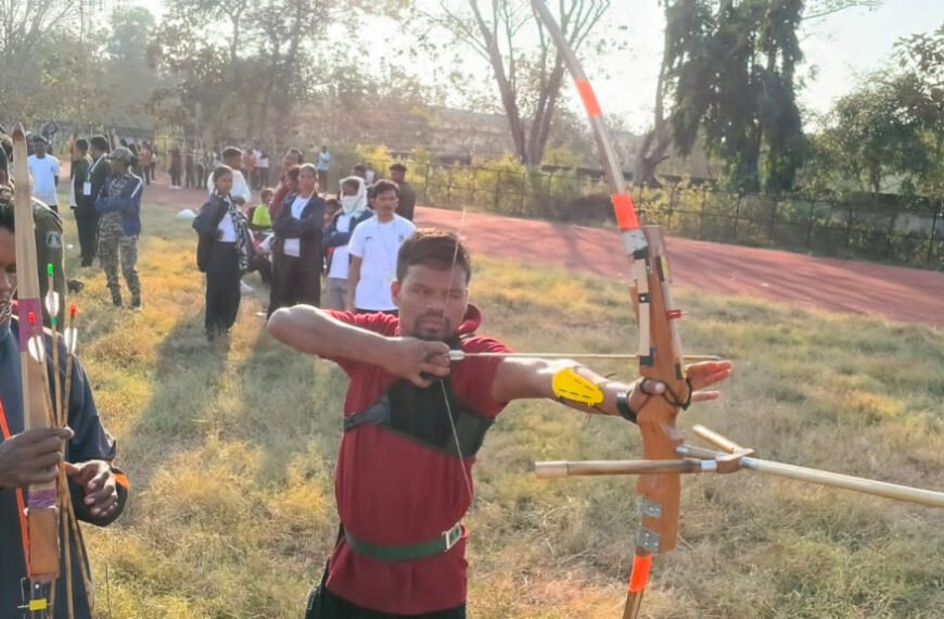 नक्सल हमले में खोया एक पैर, पर हिम्मत नहीं, बस्तर ओलंपिक में चमके किशन कुमार हप्का