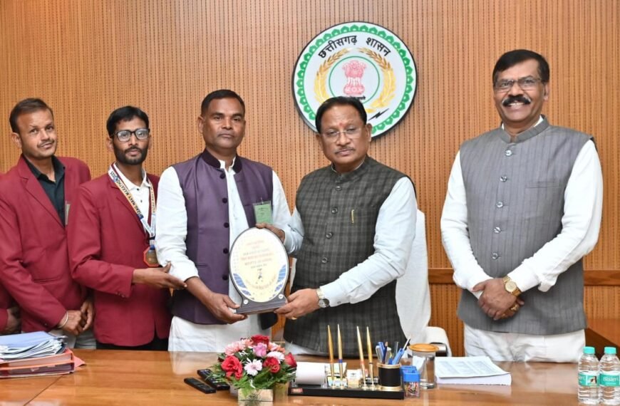 मुख्यमंत्री विष्णु देव साय को राज्य स्तरीय ओपन फिटनेस रन का आमंत्रण।