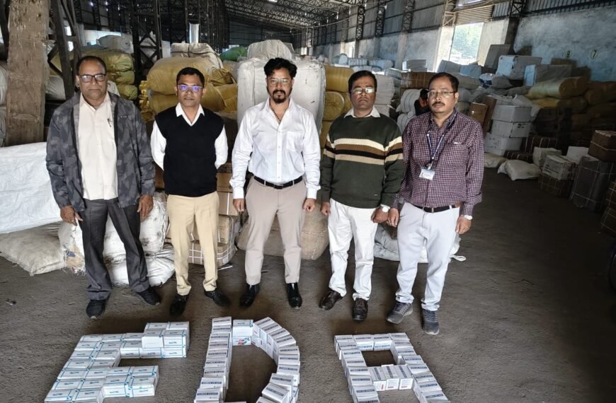 नकली-अवमानक औषधियों के ऊपर कार्रवाई।