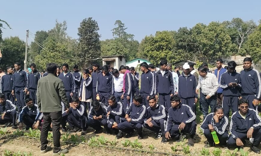 134 पुनर्वासित युवाओं को जैविक खेती एवं पर्यटन स्थलों का कराया गया शैक्षणिक भ्रमण
