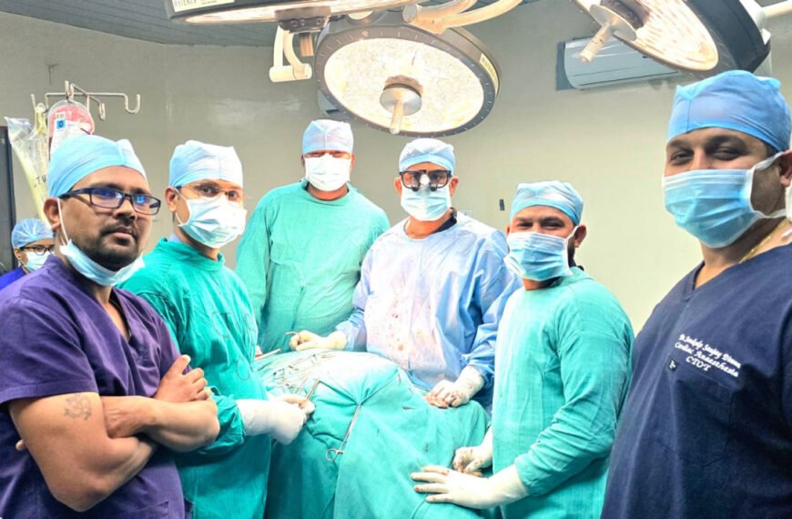 मेकाहारा के हार्ट, चेस्ट एंड वैस्कुलर सर्जरी विभाग में हुई दुर्लभ ‘सर्जरी’, ब्रश करते समय फटी गर्दन की नस, फ़िर डॉक्टरों ने दी नई जिंदगी