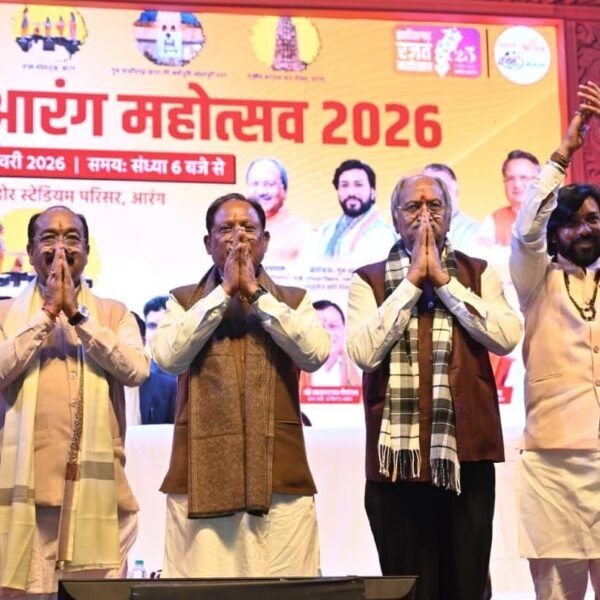 मोरध्वज आरंग महोत्सव 2026 का भव्य समापन, मुख्यमंत्री ने विकास से जुड़ी अहम घोषणाएँ कीं