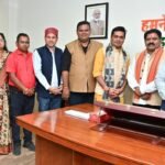 मुख्यमंत्री विष्णु देव साय से रायपुर प्रेस क्लब के नवनिर्वाचित पदाधिकारियों की सौजन्य मुलाकात