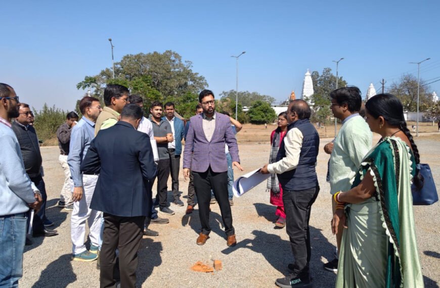 तीन दिवसीय सिरपुर महोत्सव 01 फरवरी से, कलेक्टर सहित अधिकारियों ने लिया तैयारियों का जायजा