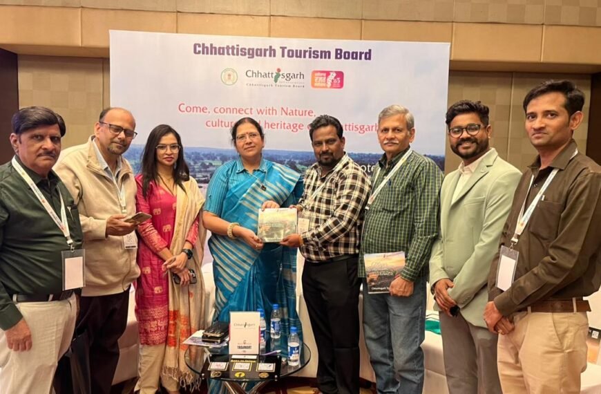 छत्तीसगढ़ पर्यटन का शानदार प्रचार ट्रैवल ट्रेड जर्नल (TTJ )पुणे 2026 में, ट्रैवल एजेंट्स ने दिखाई गहरी रुचि