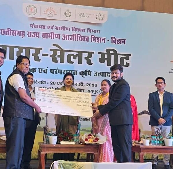 छत्तीसगढ़ के बिहान समूहों के उत्पाद को खरीददारों से मिला बेहतर रिस्पॉन्स