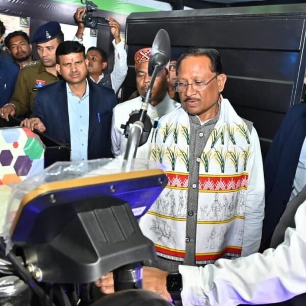मुख्यमंत्री विष्णु देव साय राडा ऑटो एक्सपो-2026 के शुभारंभ कार्यक्रम में हुए शामिल