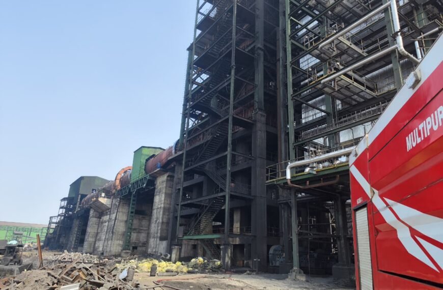 रियल इस्पात एंड एनर्जी प्लांट हादसे पर सख्त कार्रवाई