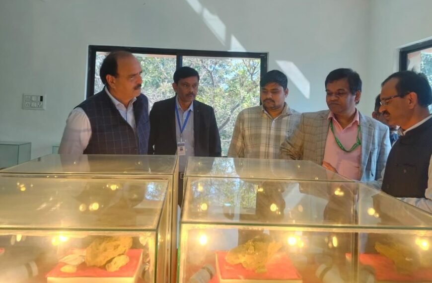 गोंडवाना मरीन फॉसिल्स पार्क के संरक्षण का प्रस्ताव भेजवाने के निर्देश