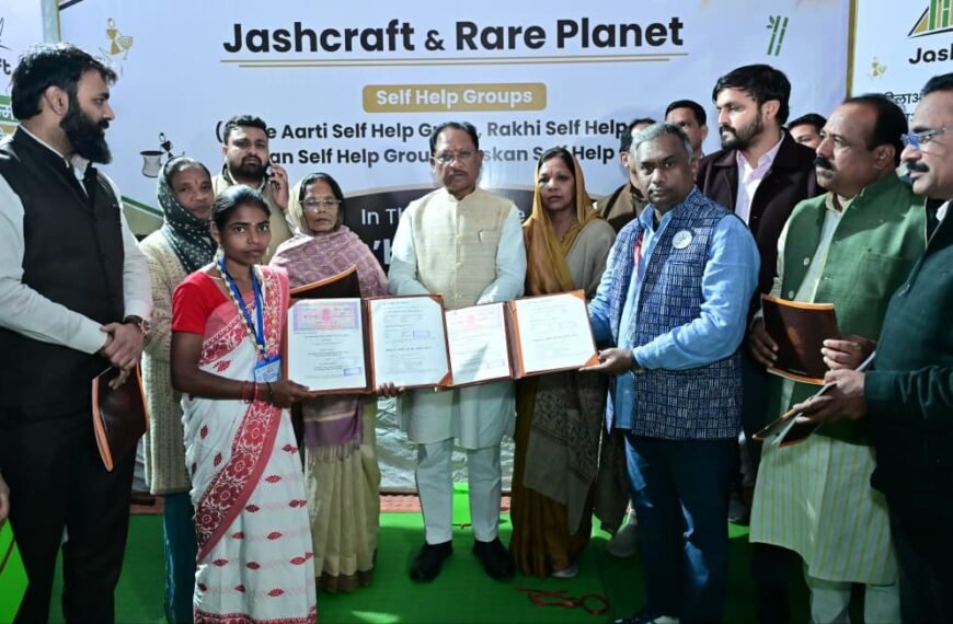 जशक्राफ्ट को मिला राष्ट्रीय पहचान का नया मंच : महिलाओं द्वारा बांस, छिंद, मिट्टी एवं लकड़ी से बनाए उत्पाद मिलेंगे देश के विभिन्न एयरपोर्ट पर