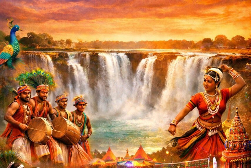 एशिया के नियाग्रा चित्रकोट में बिखरेगी बस्तर की सांस्कृतिक छटा:आज 18 फरवरी से चित्रकोट महोत्सव-2026 का होगा भव्य आयोजन