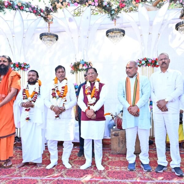 मुख्यमंत्री ने ‘विशाल सतनाम सद्भाव पदयात्रा’ का किया शुभारंभ