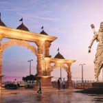 51 फीट की दिव्य वनवासी श्रीराम की प्रतिमा ग्वालियर से रवाना