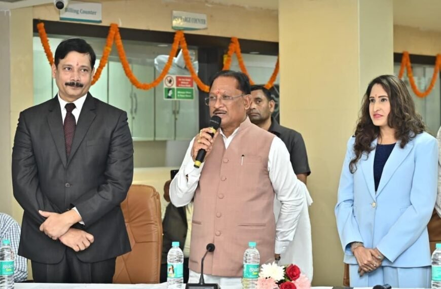 छत्तीसगढ़ में स्वास्थ्य सुविधाओं का विस्तार राज्य की प्रगति और सशक्त होते आधारभूत ढांचे का प्रमाण : मुख्यमंत्री