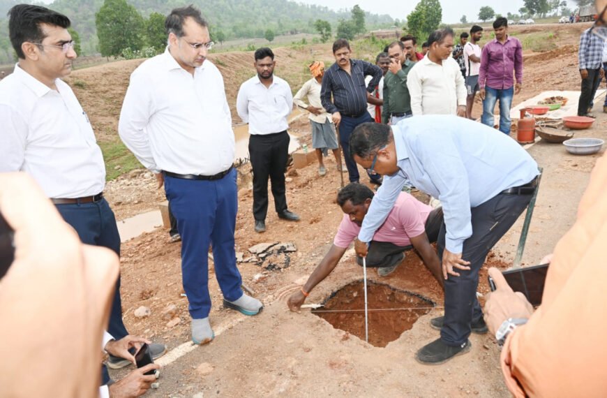 निर्माण कार्यों में मॉनीटरिंग और गुणवत्ता सुनिश्चित कराने में लापरवाही पर सहायक अभियंता और उप अभियंता को तत्काल निलंबित करने के निर्देश