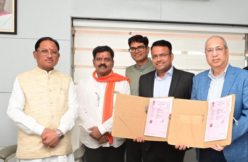 मुख्यमंत्री विष्णु देव साय की पहल से नवा रायपुर में खुलेगा प्रतिष्ठित NMIMS, उच्च शिक्षा के क्षेत्र में छत्तीसगढ़ लगाएगा नई छलांग
