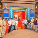 जिला प्रशासन एवं पुलिस विभाग की संयुक्त टीम ने शहर के गणेश पंडालों का किया निरीक्षण।